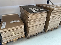 10x keramische salontafelblad marquina nero matte - 1200mm - afbeelding 3 van  3