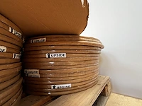 10x keramische salontafelblad round statuarietto bianco matte - 680mm - afbeelding 2 van  3