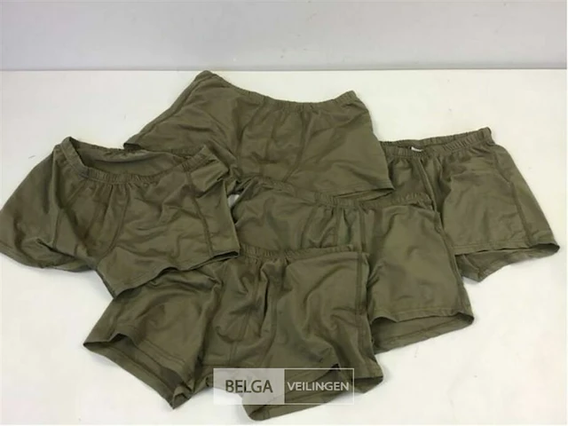 (10x) koninklijk landmacht boxer shorts anti microbieel legergroen - afbeelding 2 van  3