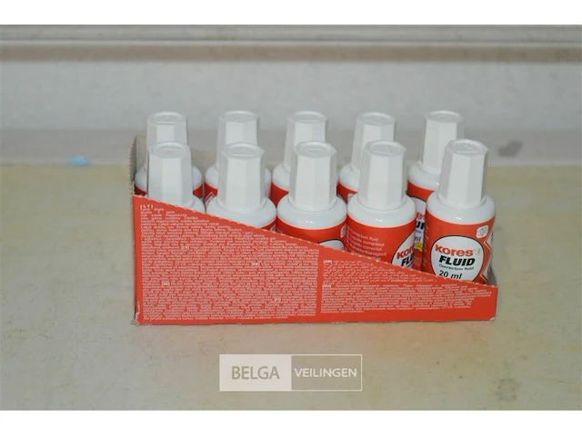 10x kores correction fluid - afbeelding 1 van  3