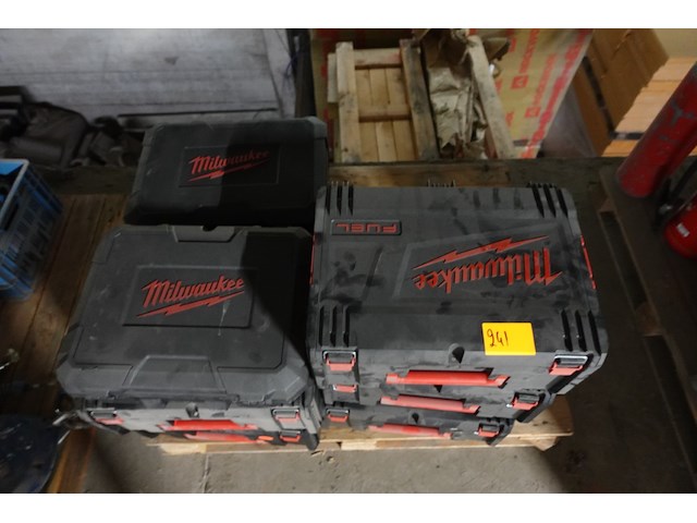 10x lege werkkoffer milwaukee - afbeelding 2 van  2
