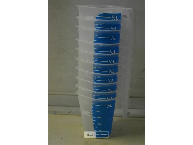 10x maatbekers 1/2 l - afbeelding 1 van  1