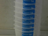 10x maatbekers 1/2 l - afbeelding 1 van  1