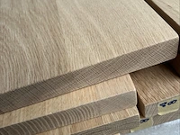 10x massief eiken legborden 25mm - afbeelding 3 van  3