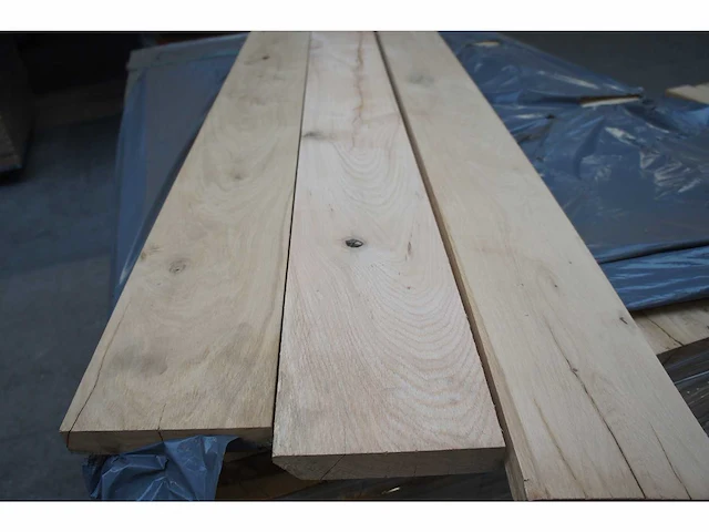 10x massief eiken legborden 32mm - afbeelding 3 van  5