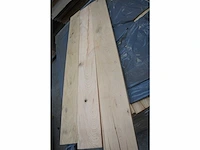 10x massief eiken legborden 32mm - afbeelding 1 van  5