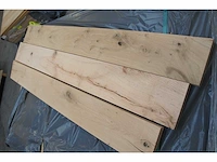 10x massief eiken legborden 32mm - afbeelding 5 van  5