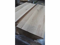 10x massief eiken legborden 60cm - afbeelding 3 van  4
