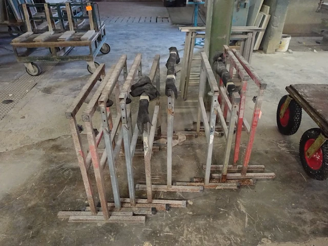 10x metalen schraag - afbeelding 3 van  3