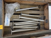 10x metalen steun - afbeelding 1 van  2