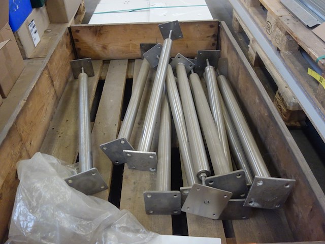 10x metalen steun - afbeelding 2 van  2