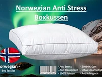 10x norwegian anti-stress boxkussen - afbeelding 1 van  1