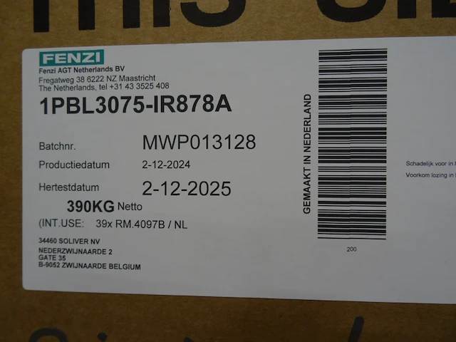 10x pallet ir-drogende glasverf fenzi - afbeelding 5 van  8