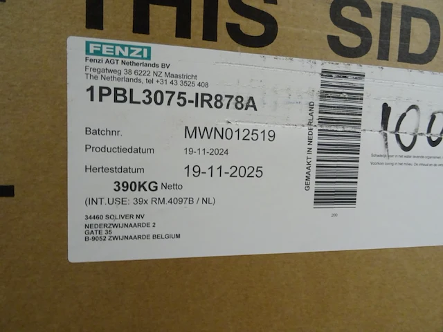 10x pallet ir-drogende glasverf fenzi - afbeelding 6 van  8