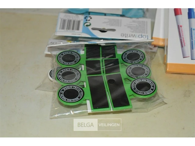 10x permanent markers, 4 kl. clips - afbeelding 3 van  3