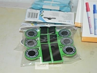 10x permnent markers, 4 kl. clips - afbeelding 2 van  3