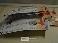 10x plastic honinglepels - afbeelding 1 van  2