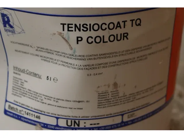 10x rewah paint tensiocoat tq quartz diversen - afbeelding 10 van  11