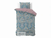 10x sleeptime dekbed overtrek giselle blauw: 140x200/220cm +1sloop 60x70cm - afbeelding 1 van  2