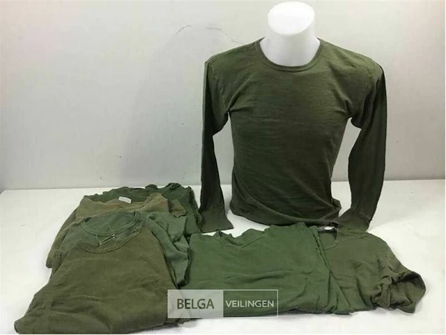 (10x) thermal longsleeve shirts - afbeelding 1 van  4