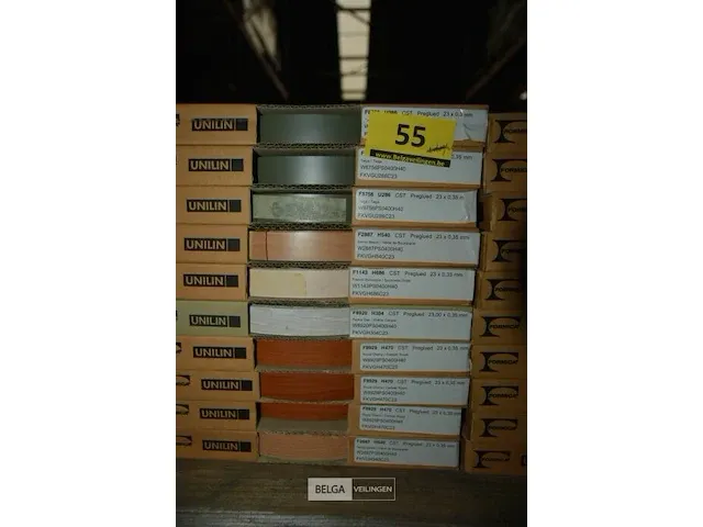 10x unilin kantband voor keukenplaten, verschillende kleuren - afbeelding 2 van  2