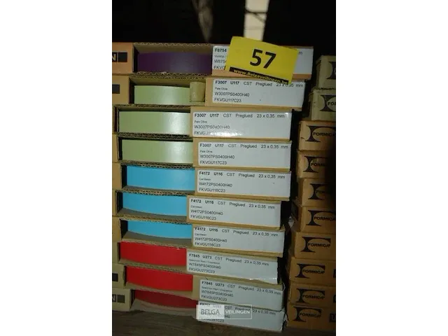 10x unilin kantband voor keukenplaten, verschillende kleuren - afbeelding 2 van  2