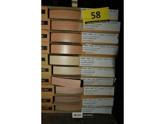 10x unilin kantband voor keukenplaten, verschillende kleuren - afbeelding 2 van  2