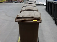 10x verrijdbare afvalcontainer - afbeelding 1 van  4