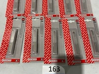10x vervangmes 9mm 10 mesjes per verpakking - afbeelding 1 van  3