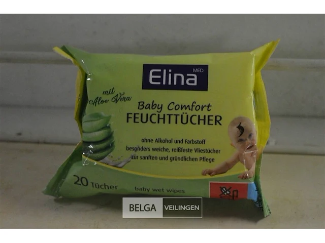 10x vochtige babydoekjes - afbeelding 2 van  2