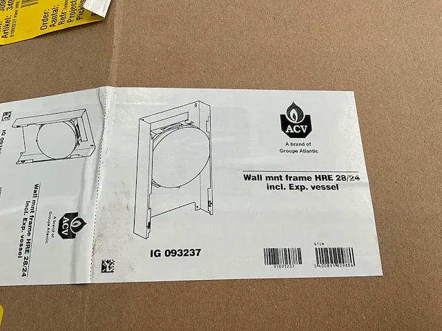 10x wandmontagebeugel acv hre 28/24 - afbeelding 6 van  6