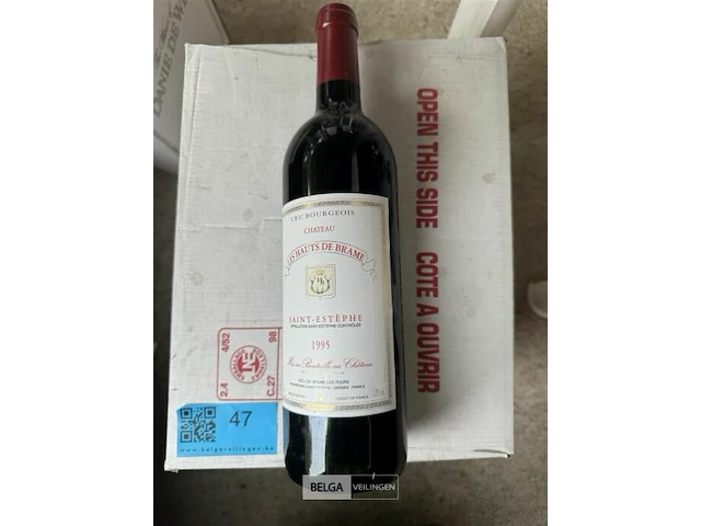 10x1 fles chateau les hauts de brame 1995 - afbeelding 1 van  4