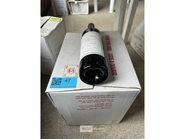 10x1 fles chateau les hauts de brame 1995 - afbeelding 3 van  4