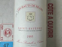 10x1 fles chateau les hauts de brame 1995 - afbeelding 4 van  4