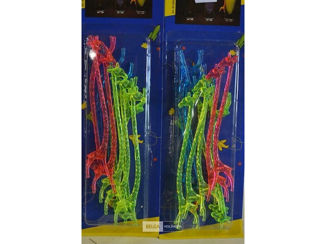 10x10st coctail sticks giraffe - afbeelding 2 van  3