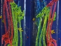 10x10st coctail sticks giraffe - afbeelding 2 van  3