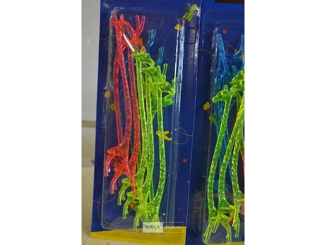 10x10st coctail sticks giraffe - afbeelding 3 van  4