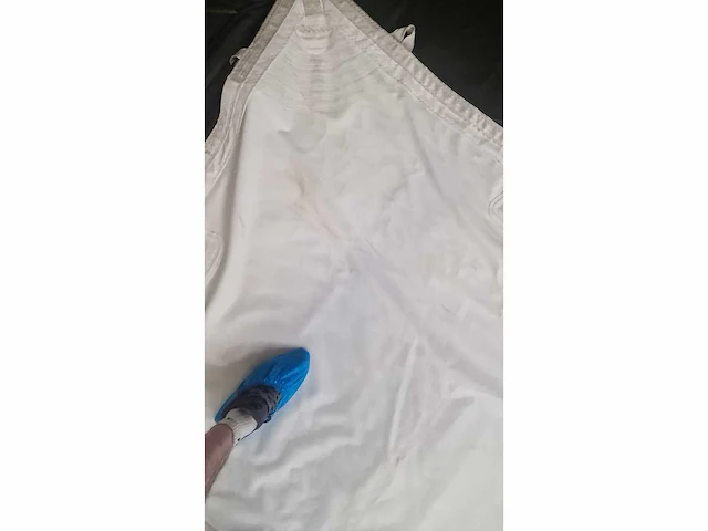 10x12m witte stretch tentzeil - afbeelding 3 van  3
