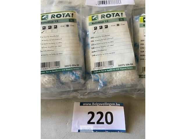 10x2 verfrollen rotablue 12 - afbeelding 1 van  3