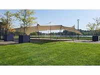10x20m witte stretch tentzeil - afbeelding 2 van  2