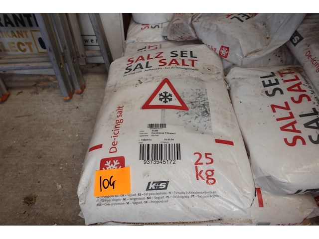 10x25kg strooizout - afbeelding 2 van  3