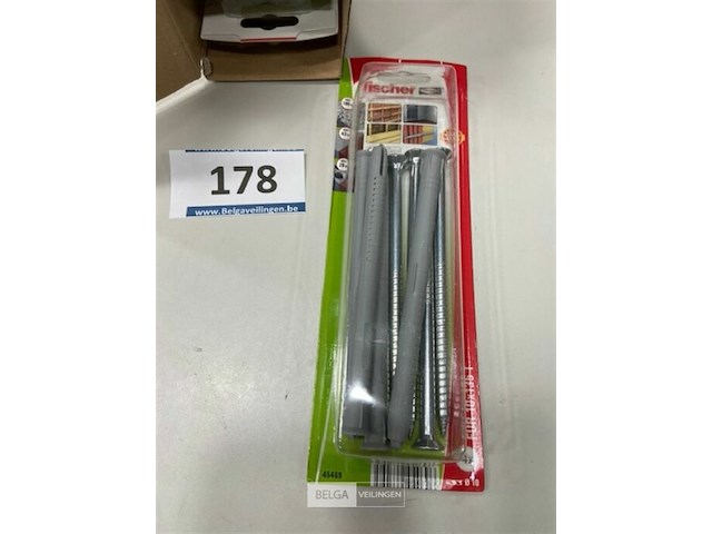 10xfischer slafplug met houtdraadbout 10x135 torx - afbeelding 1 van  3