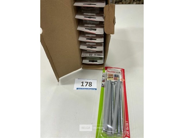 10xfischer slafplug met houtdraadbout 10x135 torx - afbeelding 3 van  3