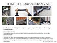 10xteknoflex liquid membrane 2.5kg - afbeelding 2 van  4