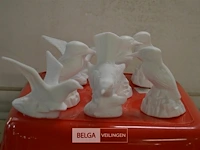 ±11 beeldjes vogels in kom - afbeelding 3 van  3