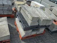11 borduren 1 m, 18 hoekborduren vierkant (zonder pvc paletten) - afbeelding 5 van  9