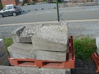11 borduren 1 m, 18 hoekborduren vierkant (zonder pvc paletten) - afbeelding 7 van  9