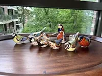11 diverse porseleinen vogeltjes - afbeelding 2 van  9