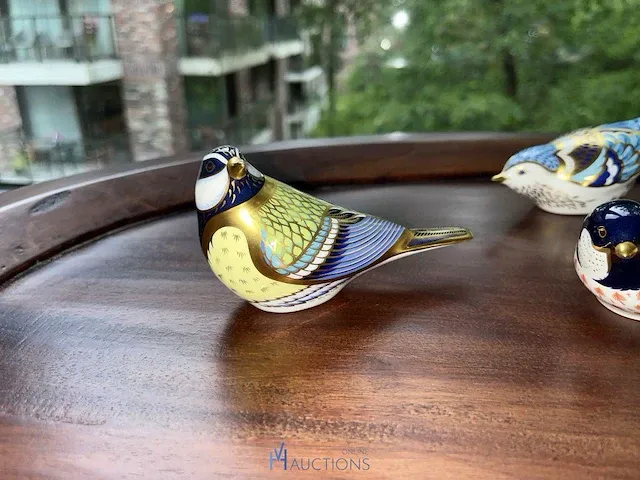 11 diverse porseleinen vogeltjes - afbeelding 3 van  9