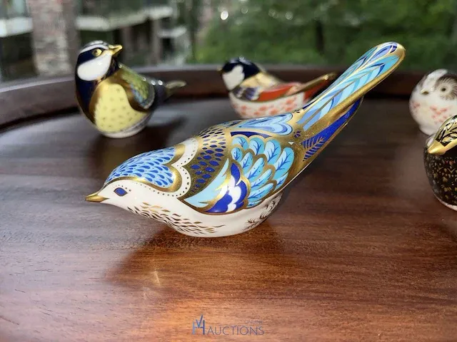 11 diverse porseleinen vogeltjes - afbeelding 5 van  9